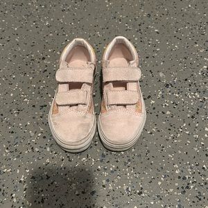 Vans kid 11 pink unicorn, butterfly and mermaid tale shoes